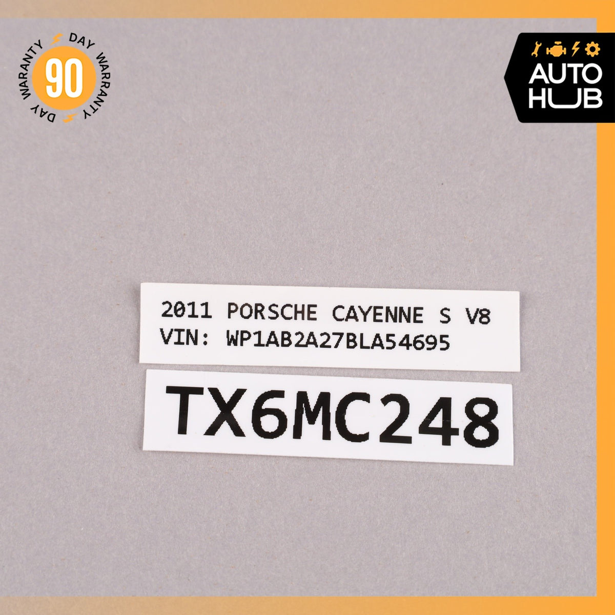 11-18 Porsche Cayenne 958 Front Right Knuckle Spindle 7P0615312B OEM - photo 18