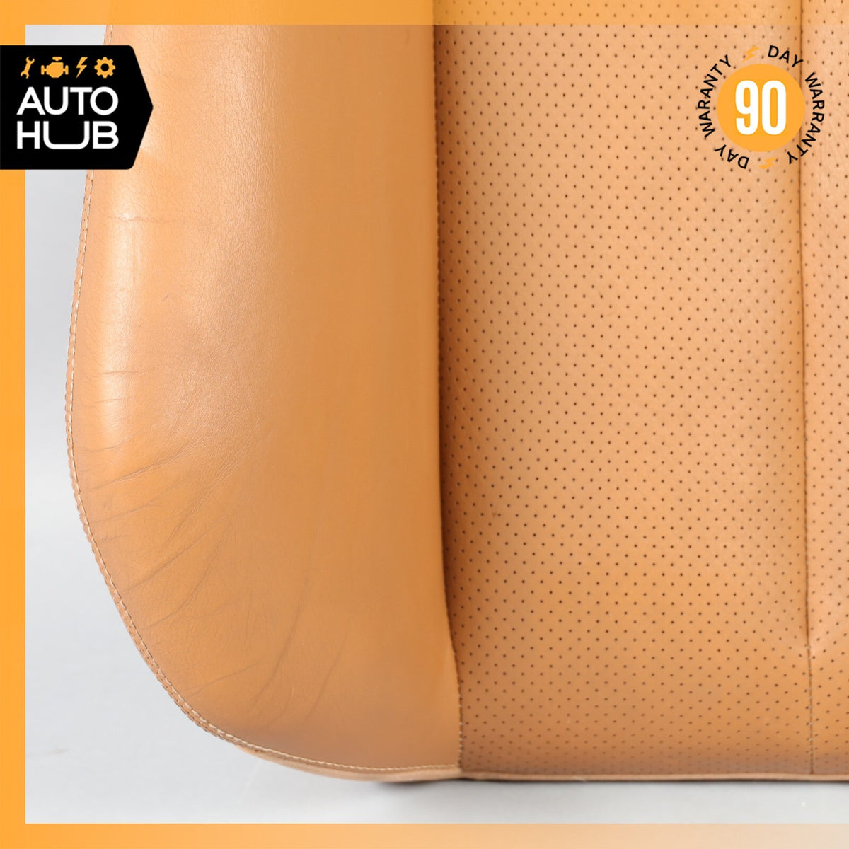 90-95 Mercedes R129 300SL SL500 Right Passenger Upper Top Seat Cushion Java OEM - photo 2