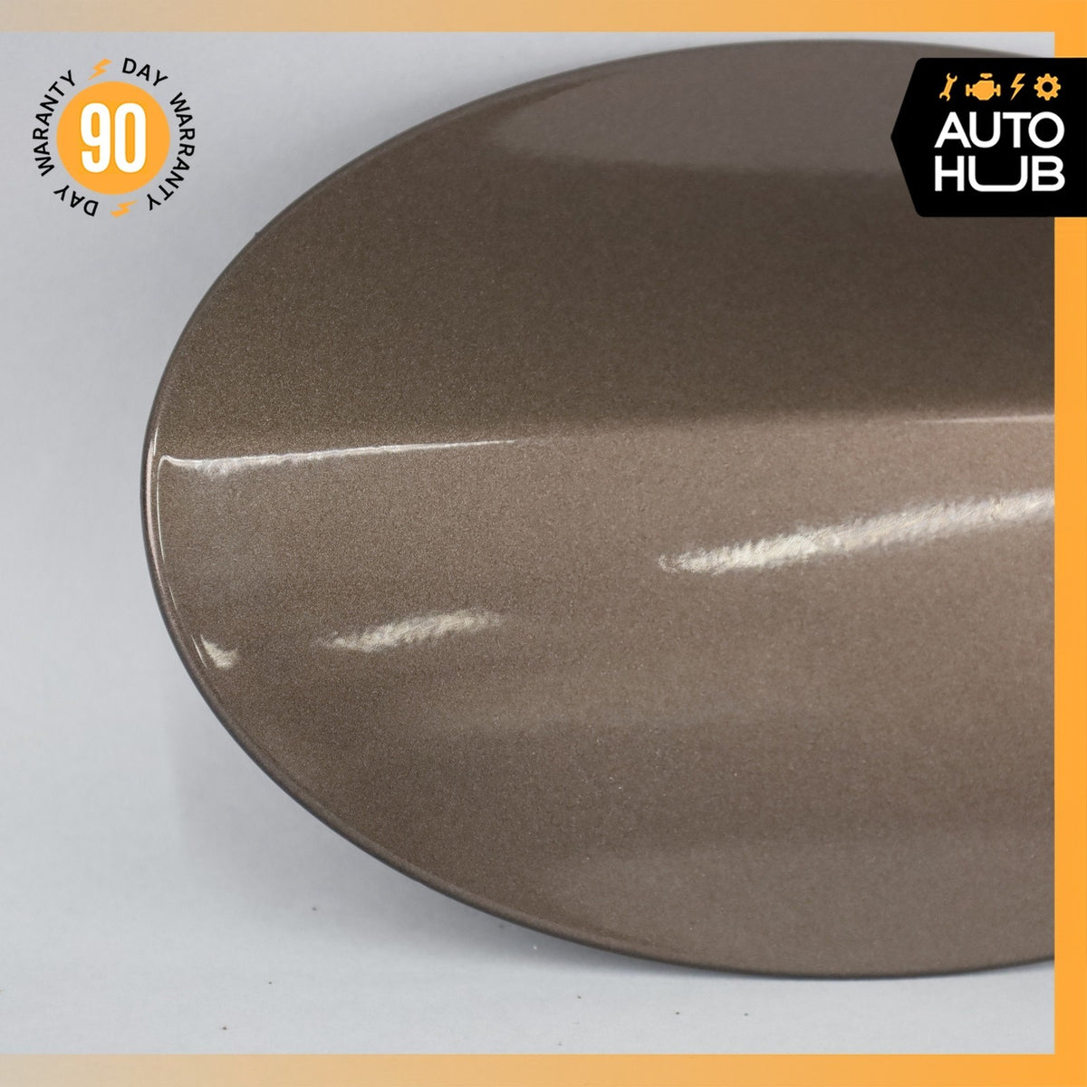 14-22 Maserati Quattroporte M156 SQ4 Fuel Gas Tank Lid Door Cover Brown OEM - photo 2