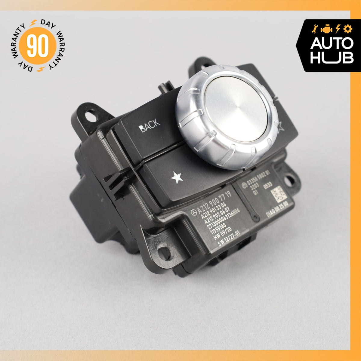 14-17 Mercedes W212 E350 E550 Console Head Unit Controller Knob Multi Switch OEM - photo 2