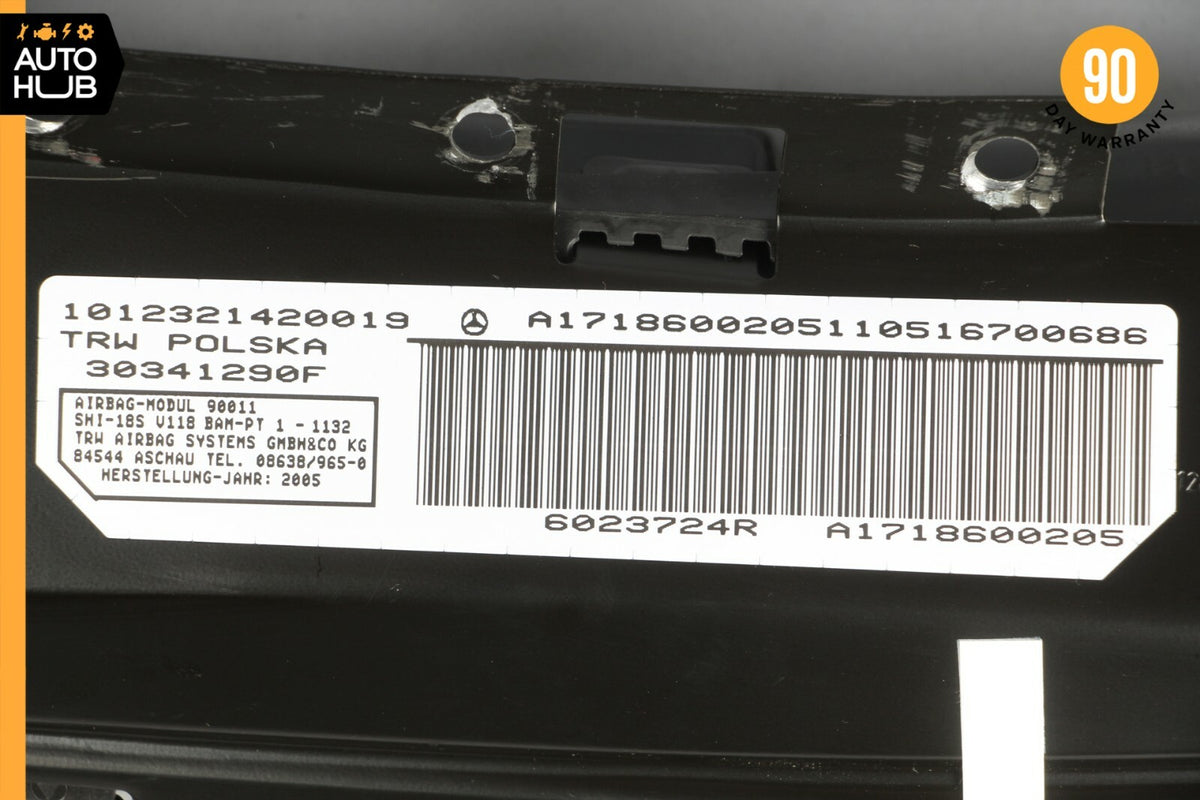 05-11 Mercedes R171 SLK280 SLK55 AMG Right Side Seat Airbag Air Bag OEM - photo 11