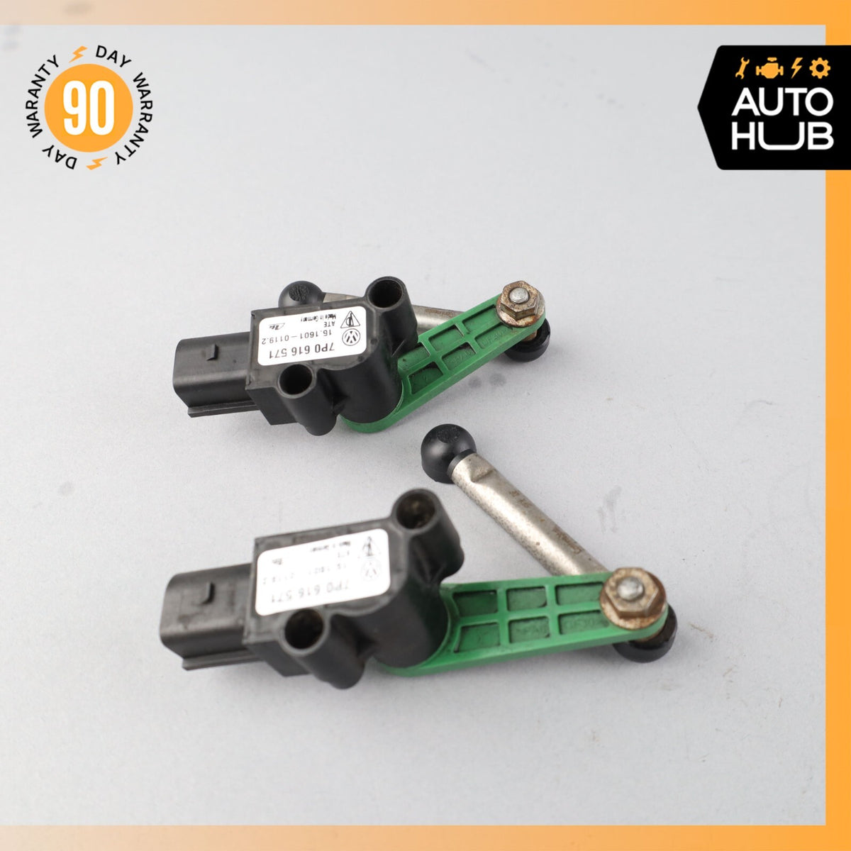 Porsche Cayenne Hybrid S Rear Left & Right Height Level Sensor Set OEM - photo 3