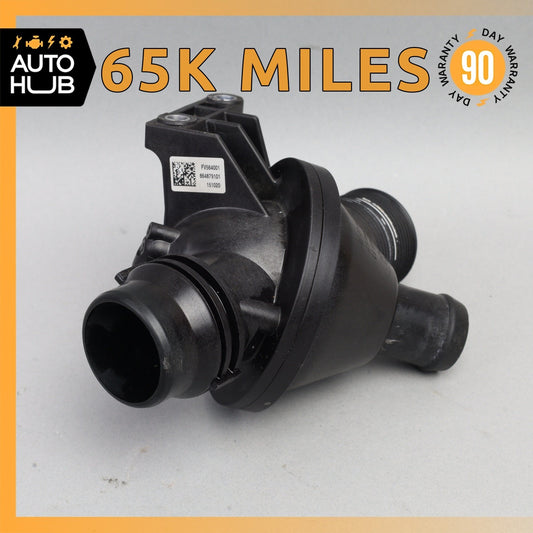 14-16 BMW F32 428i Engine Motor Thermostat Housing OEM 65k - photo 1