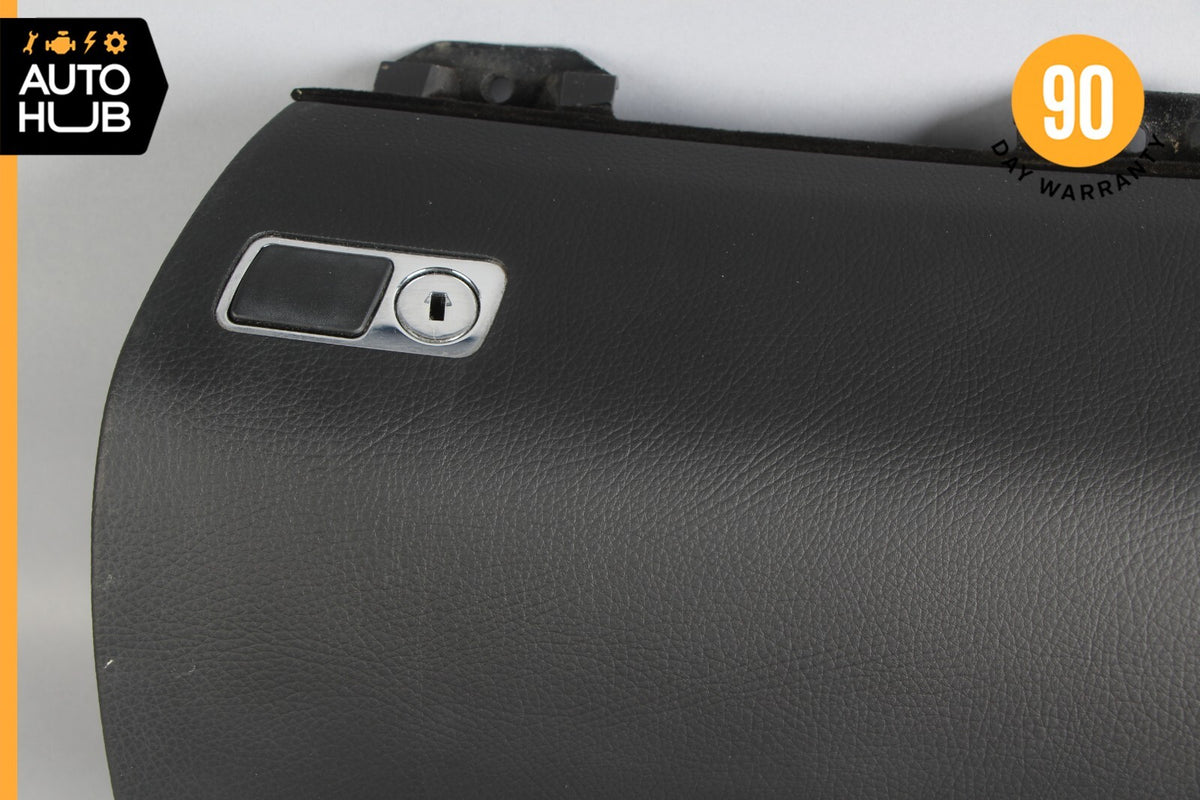 10-13 Mercedes W221 S550 S400 Dash Board Glove Box Compartment Black OEM - photo 2