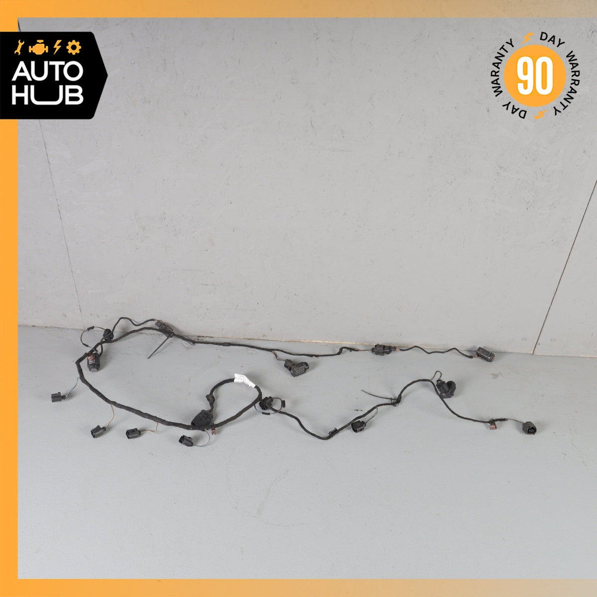Bentley Continental GTC GT Rear Bumper Parking Sensor Wire Harness PDC OEM 40k - photo 2