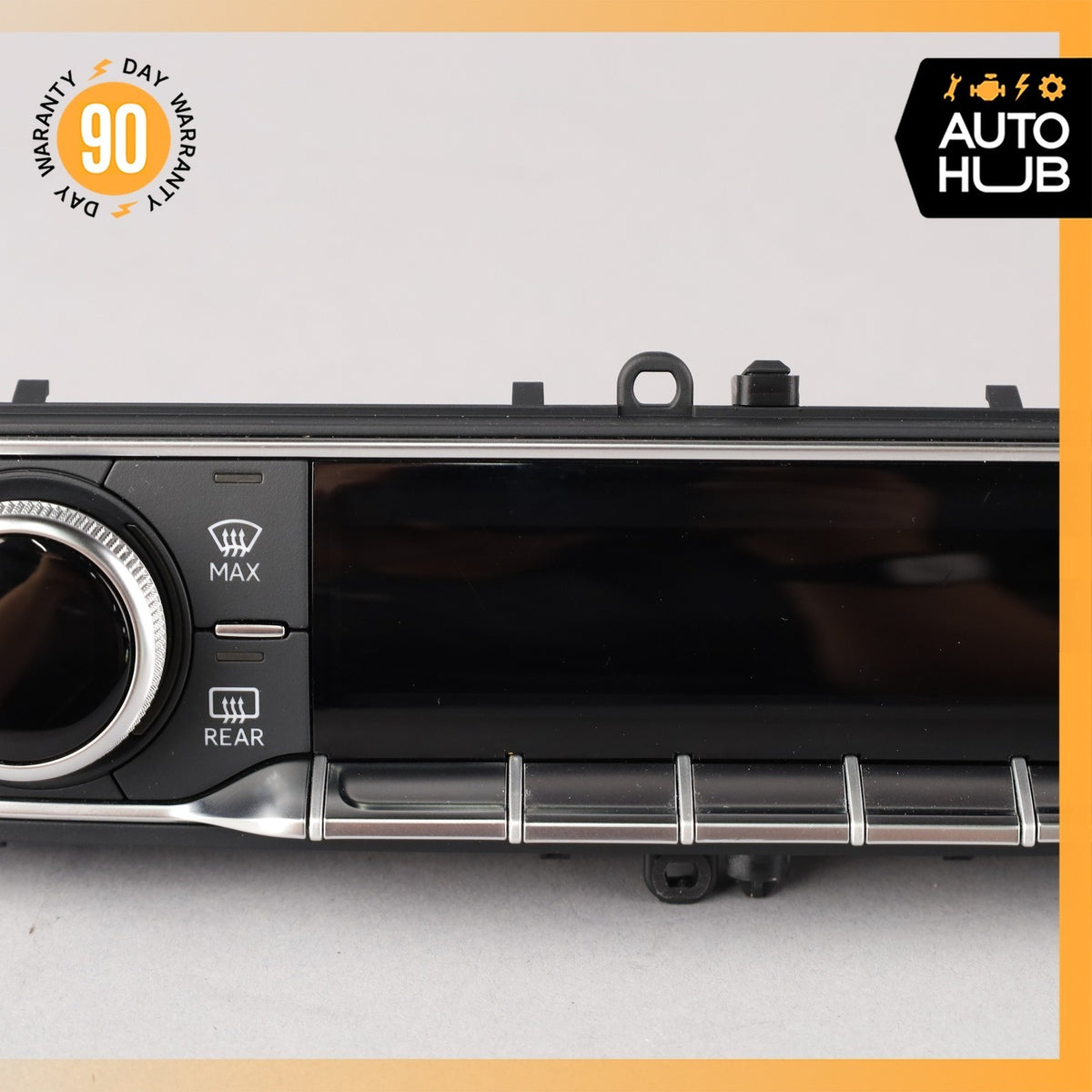 18-25 Audi 8R Q5 SQ5 Dashboard A/C AC Climate Control Panel Switch Black OEM - photo 4