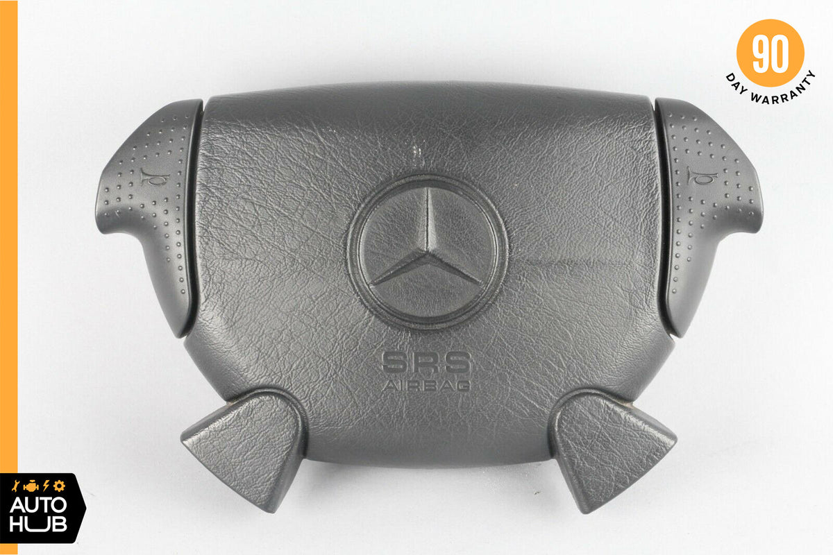 96-98 Mercedes R129 SL320 SL500 Driver Steering Wheel Airbag Air Bag Black OEM - photo 1