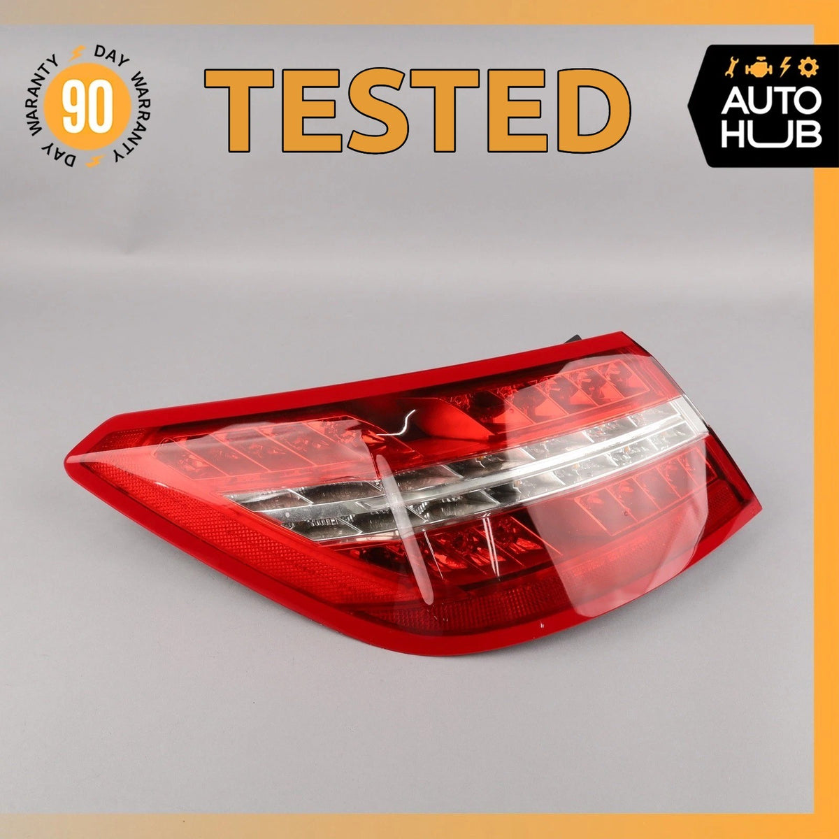 10-13 Mercedes W207 E350 E550 Outer Tail Light Lamp Left Side OEM - photo 1