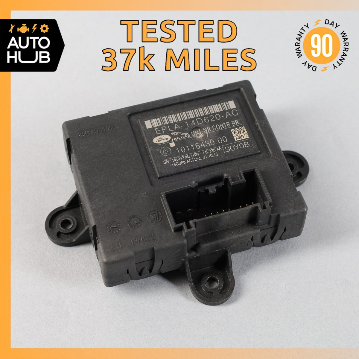 2016 Jaguar X351 XJ Rear Left or Right Side Door Control Module OEM 37k - photo 1