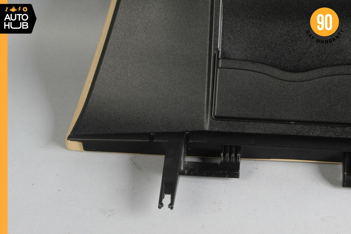 07-09 Mercedes W211 E350 E550 Dashboard Glove Box Storage Compartment Beige OEM - photo 11