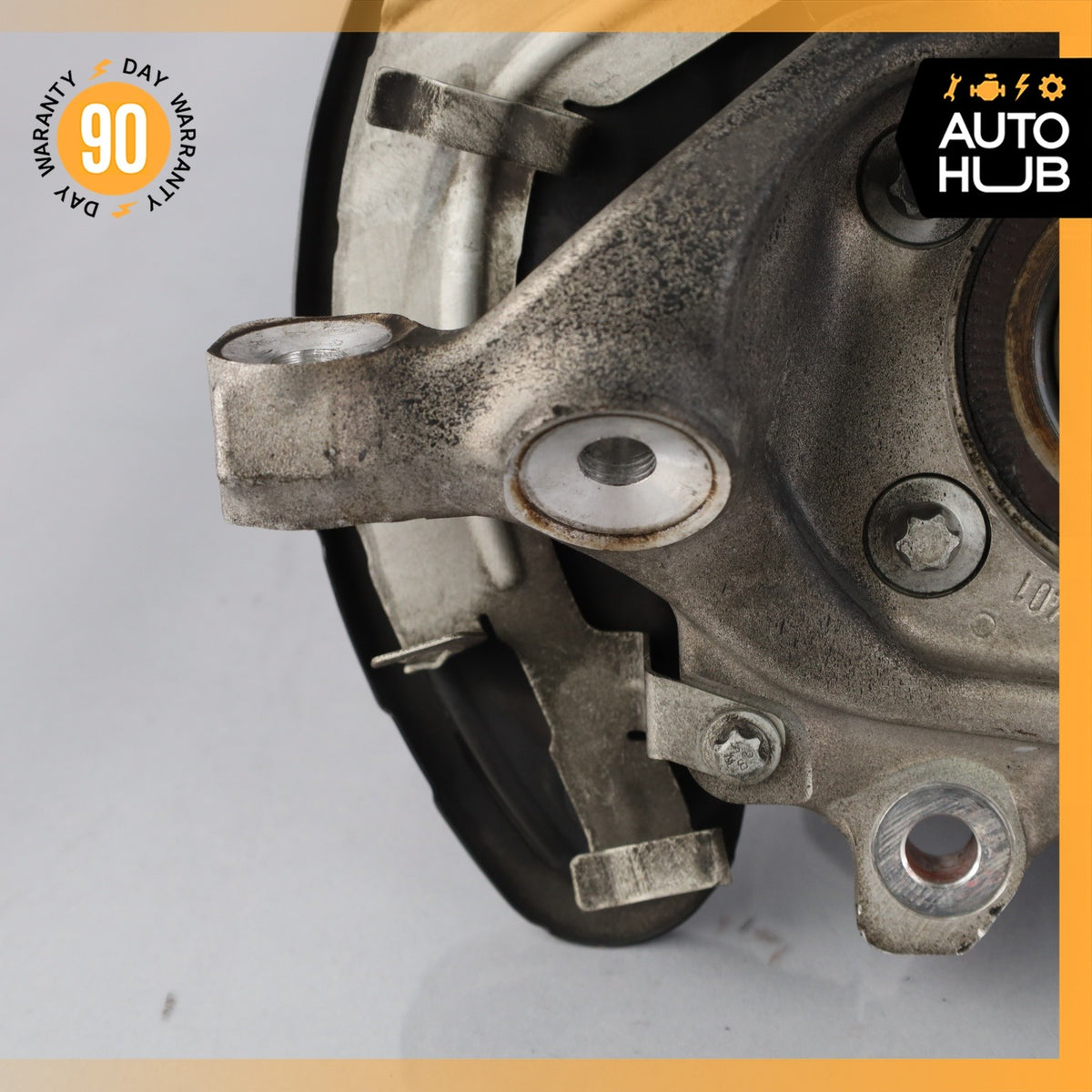 17-20 Mercedes W213 E300 E350 Rear Left Side Spindle Knuckle Hub OEM 84k - photo 9