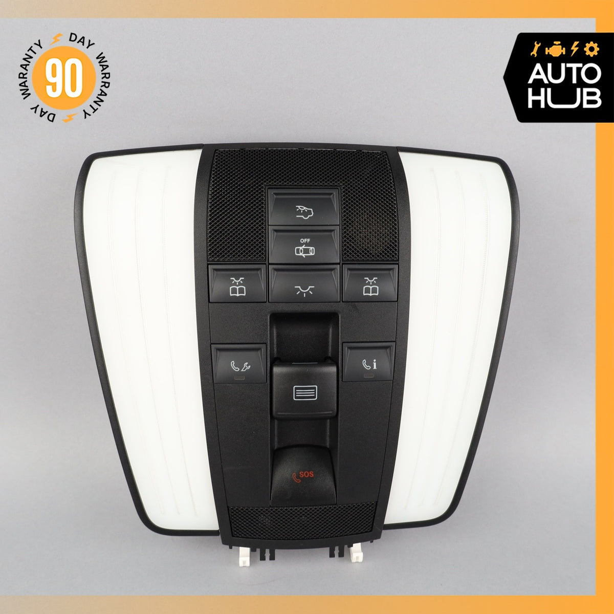 10-18 Mercedes W212 E350 E400 CLS550 Overhead Dome Light Lamp Black OEM - photo 3