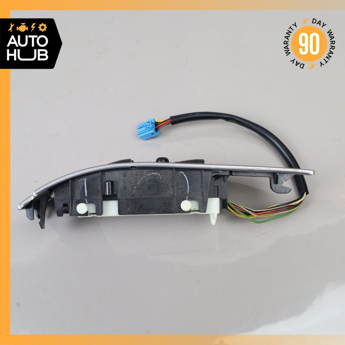 01-07 Mercedes W203 C230 C320 Front Left Door Window Master Switch w/ Trim OEM - photo 6