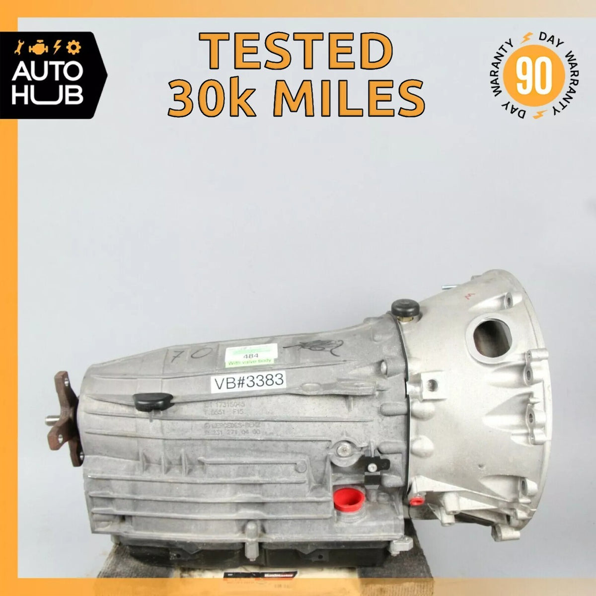 14-17 Mercedes W207 E550 722.9 7G Tronic Automatic Transmission 722.909 OEM 30k - photo 1