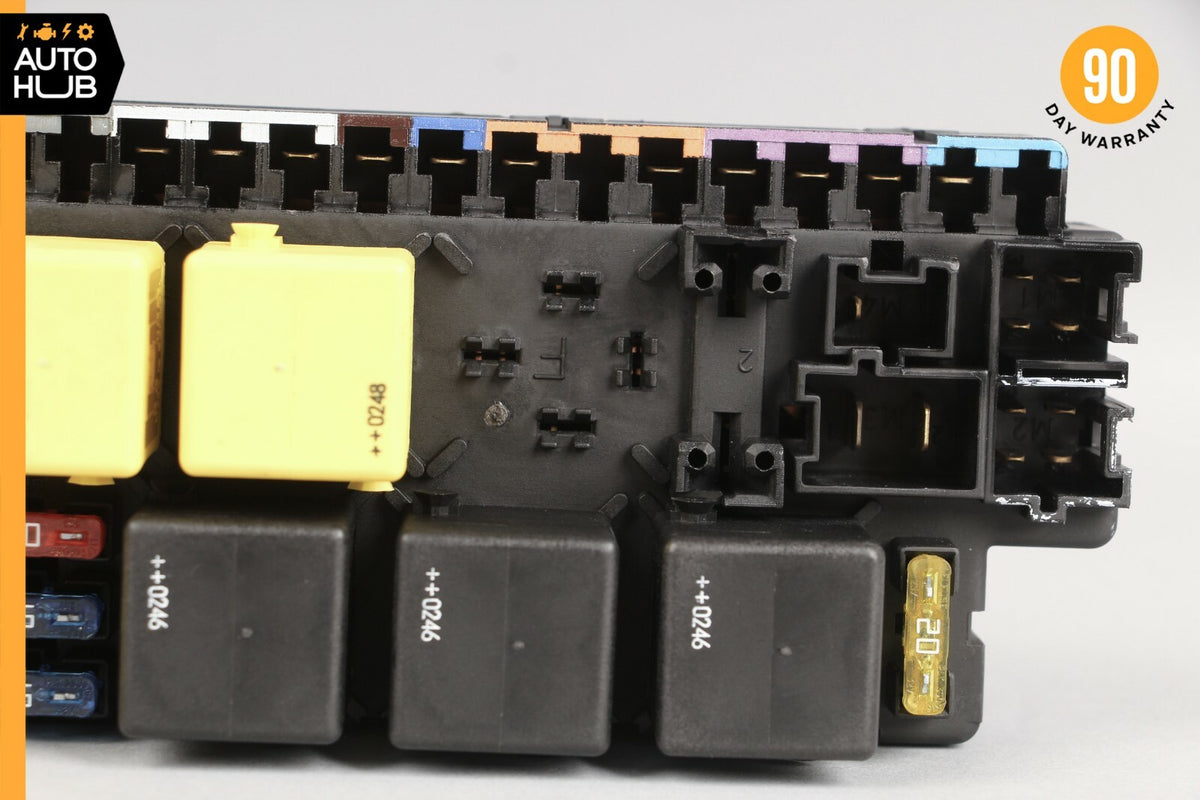 03-12 Mercedes R230 SL550 SL55 SLR Front Left SAM Fuse Box Control Module OEM - photo 8