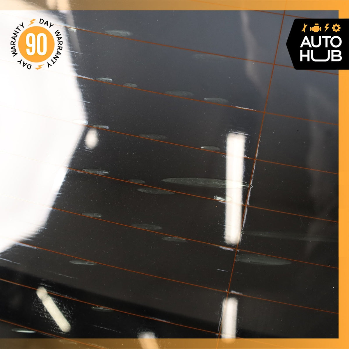 14-21 BMW i3 I01 Trunk Lid Tail Gate Hatch Shell Black OEM 43k - photo 17