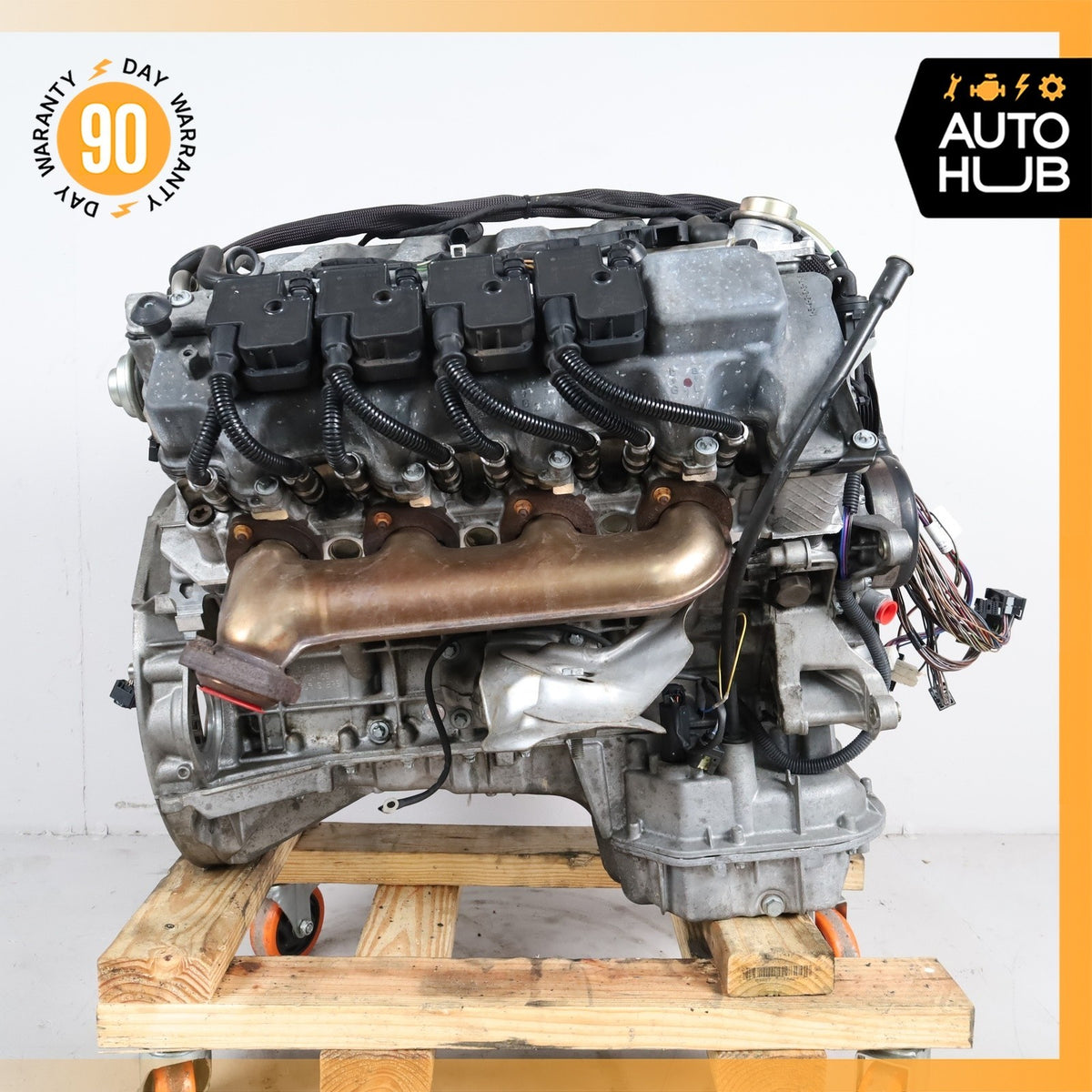 99-06 Mercedes W215 CL500 E500 CLK500 Engine Motor Assembly 5.0 V8 M113 OEM 103k - photo 4