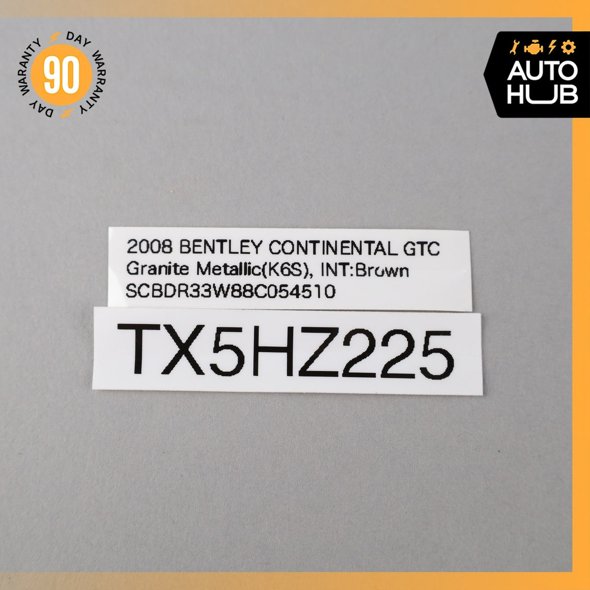 07-11 Bentley Continental GTC Convertible Overhead Dome Light Control OEM 43k - photo 10