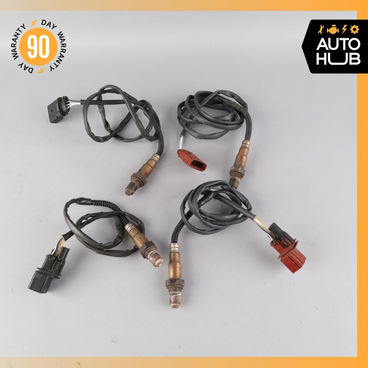 Bentley Continental GT Front & Rear Oxygen O2 Sensor Lambda Set 07C906262AT OEM - photo 2