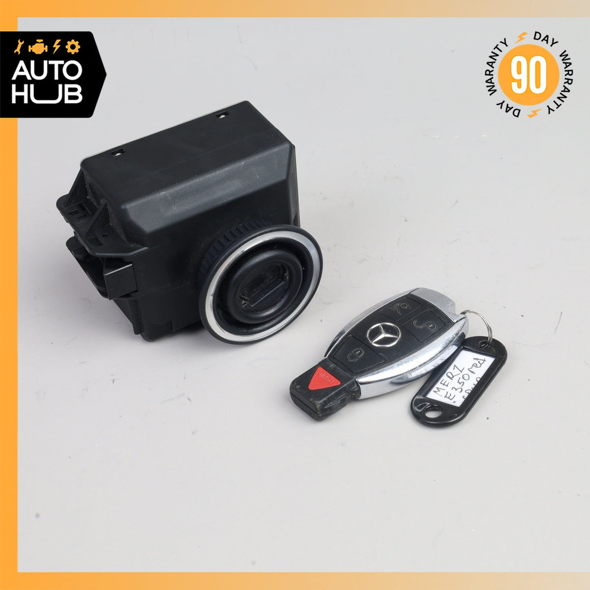 14-20 Mercedes W207 E350 E550 E400 E63 AMG Ignition Switch Module w/ Key OEM - photo 8