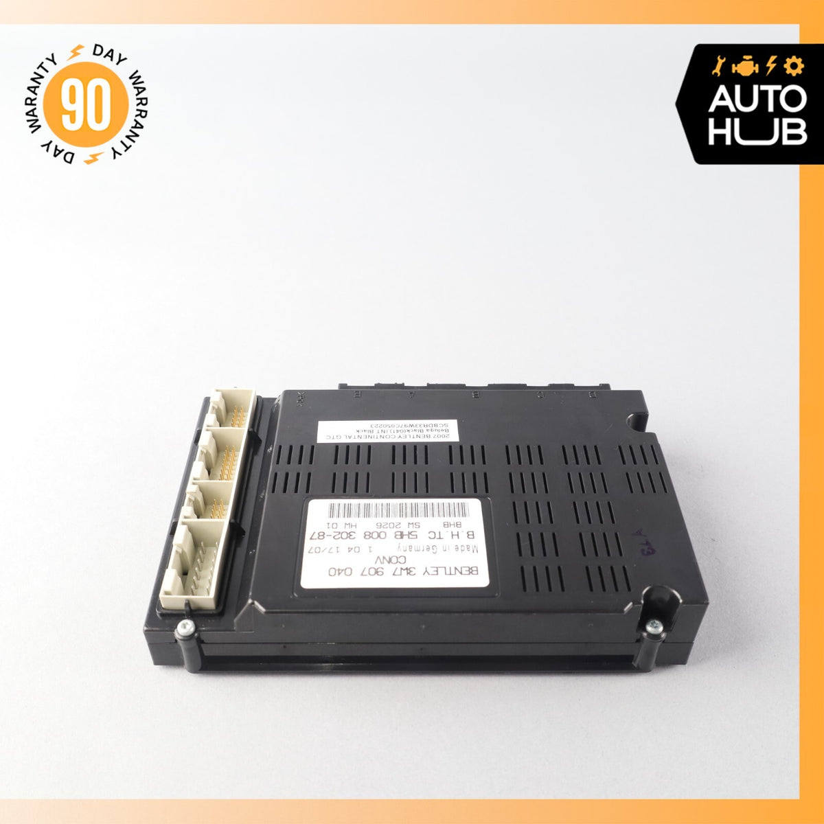 03-13 Bentley Continental GTC GT AC A/C Heater Control Module OEM 62k - photo 4