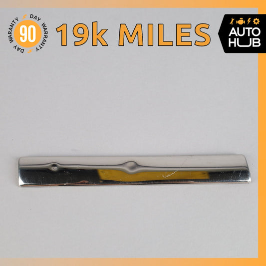 03-11 Bentley Continental GTC GT Front Left Fender Molding Trim Chrome OEM 19k - photo 1