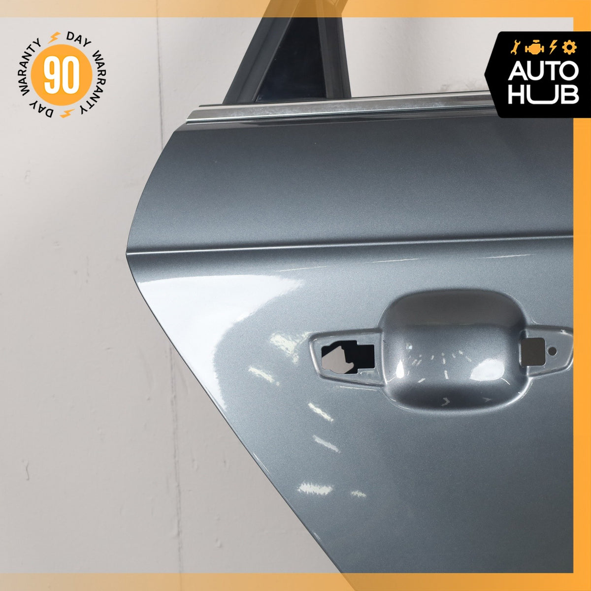 16-18 Audi 8V A3 E-Tron Door Shell Rear Right Passenger Side Gray OEM - photo 7