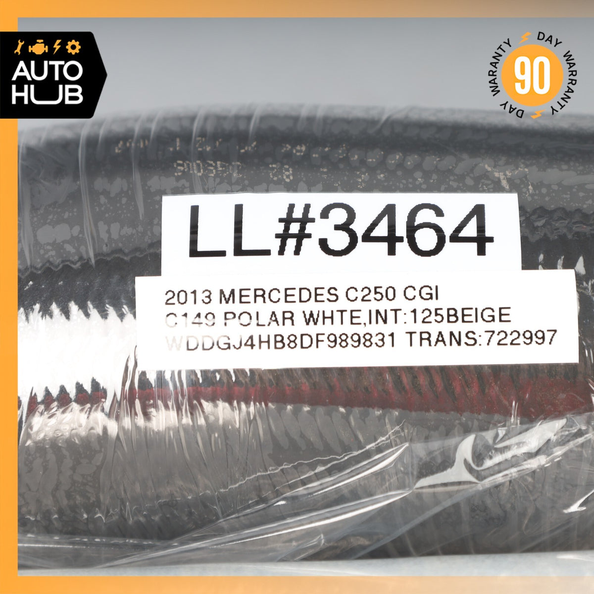 12-14 Mercedes W204 C250 M271 Intercooler Hose Left Driver Side 2045282582 OEM - photo 12