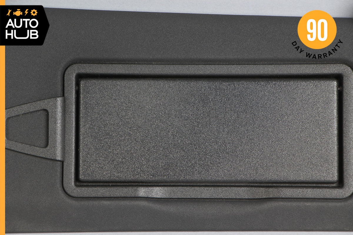 08-14 Mercedes W204 C300 C350 C250 Right Side Sunvisor Sun Visor Black OEM - photo 6