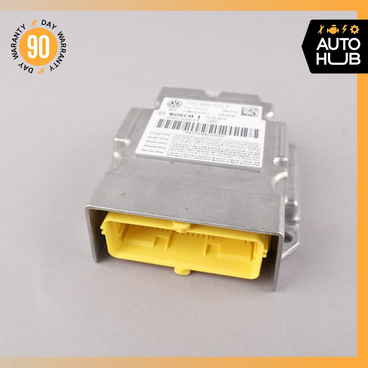 15-18 Porsche Cayenne 958 Airbag Air Bag Sensor SRS Control Module OEM 92k - photo 2