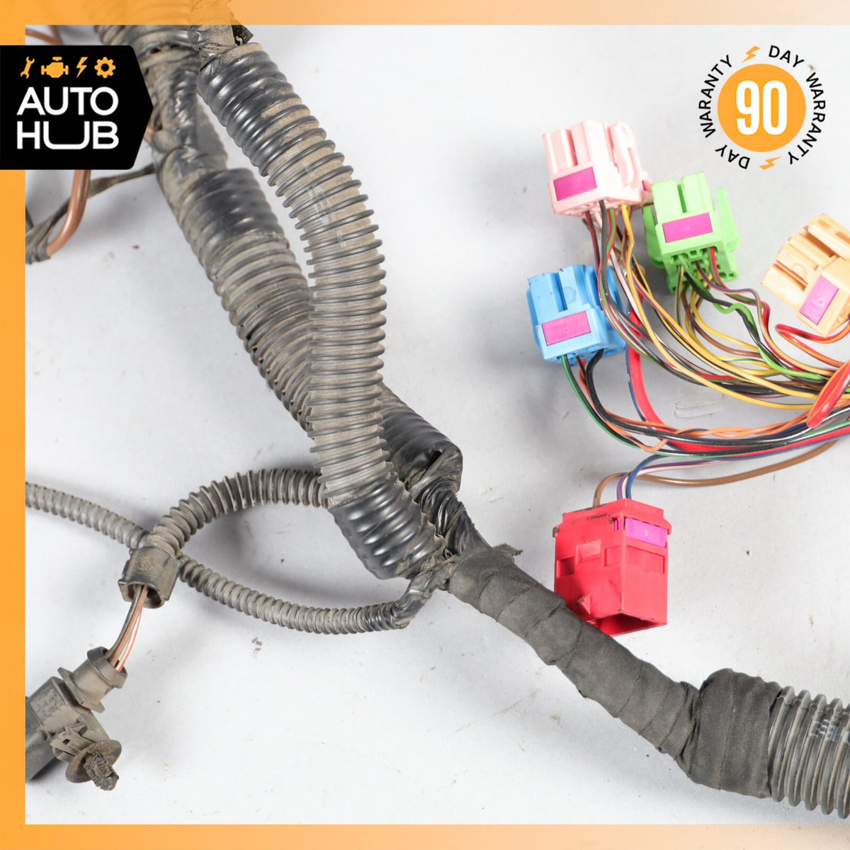 11-14 Porsche Cayenne 958 VR6 Left Driver Side Engine Bay Wiring Harness OEM - photo 5