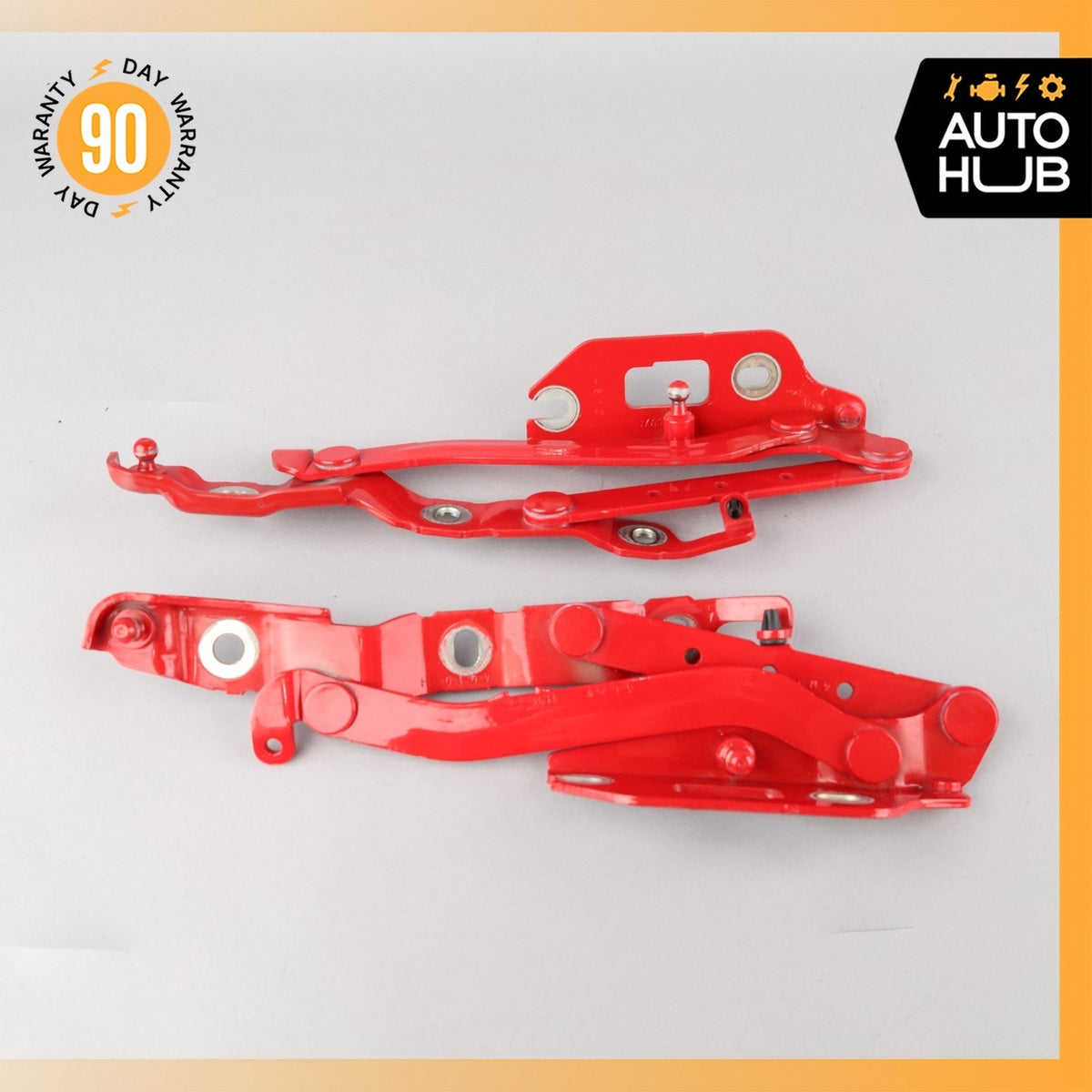 Audi A5 S5 Convertible Trunk Boot Left & Right Lid Hinge Set Red OEM - photo 10