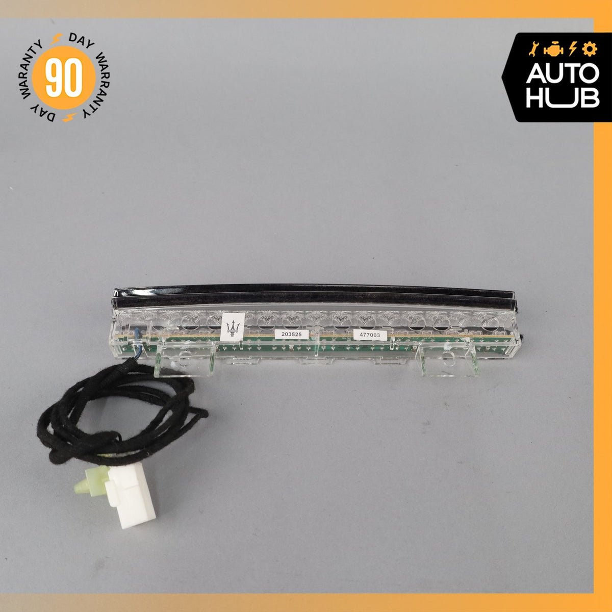 03-19 Maserati Quattroporte GranTurismo S 3rd Third Brake Stop Light Lamp OEM - photo 8