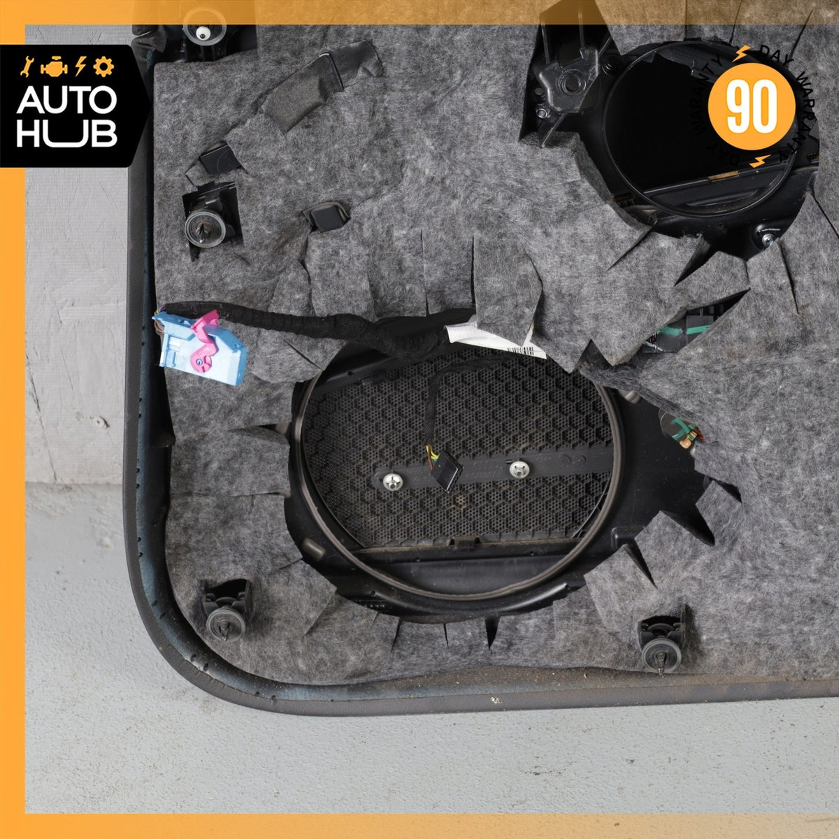 11-18 Audi D4 A8 S8 Front Left Driver Side Interior Door Panel Black Suede OEM - photo 19