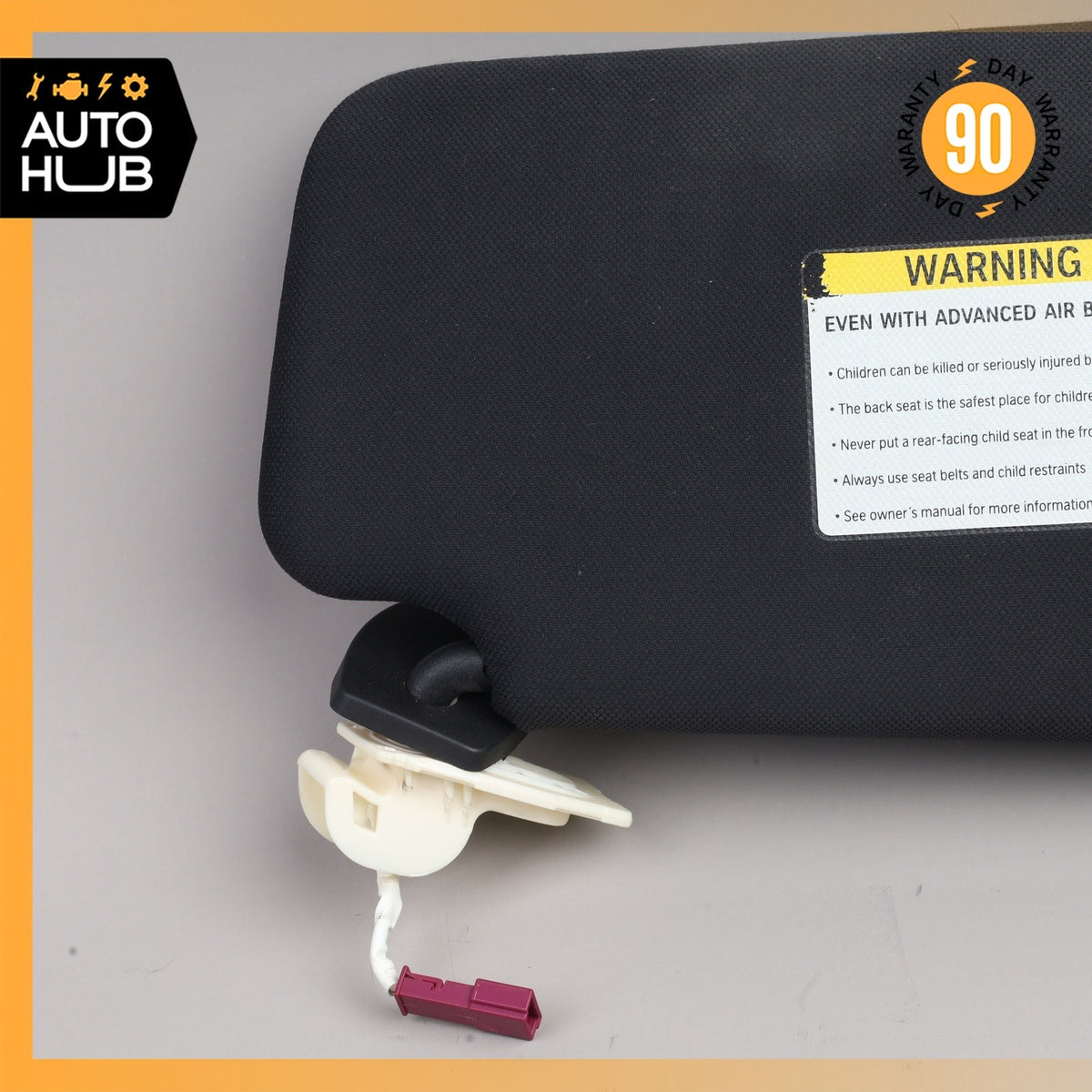 09-15 BMW F01 740i Left Driver Side Sunvisor Sun Visor OEM - photo 4