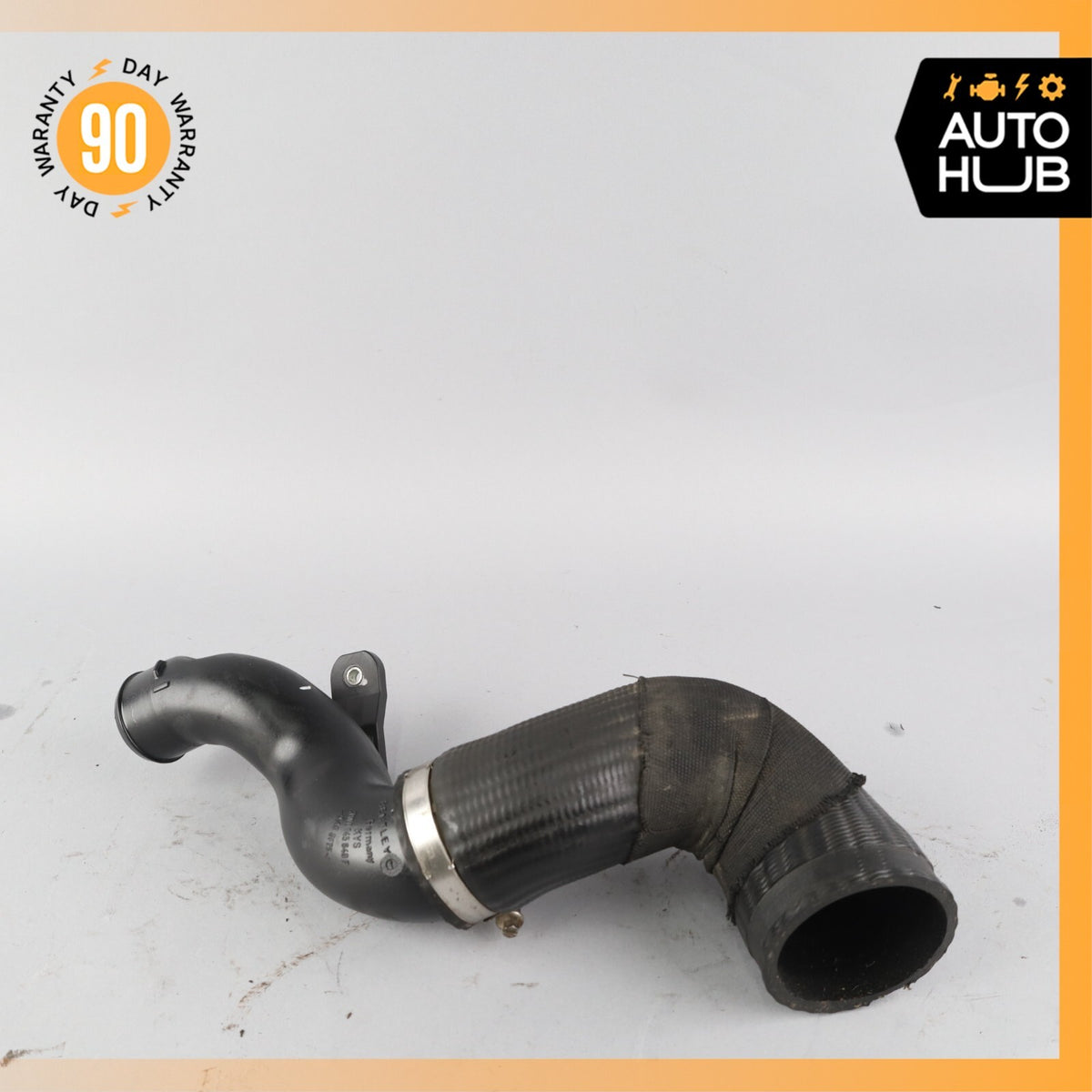 03-12 Bentley Continental GT GTC 6.0L W12 Right Side Intercooler Hose Pipe OEM - photo 1