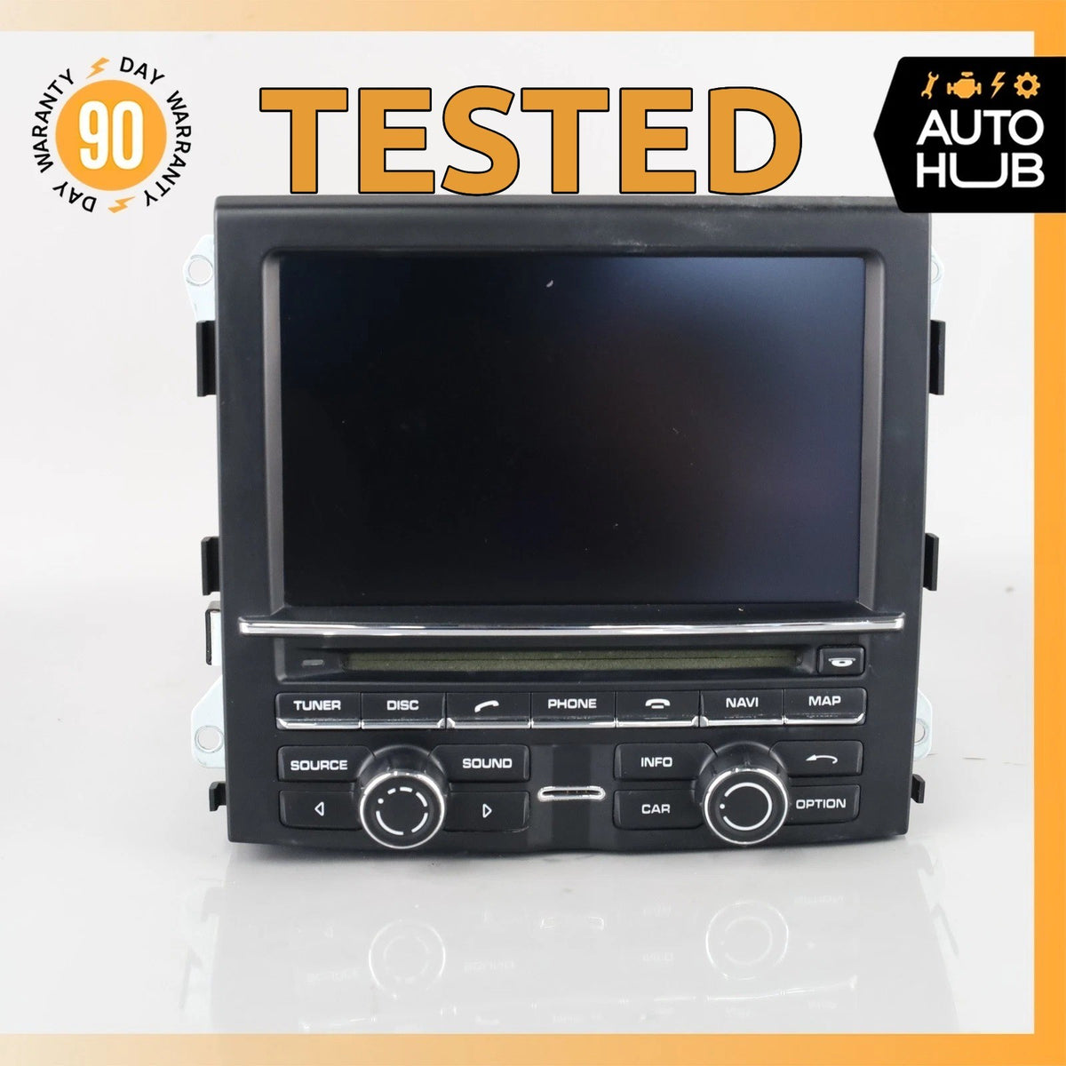 11-16 Porsche Cayenne 958 Command Head Unit Navigation Radio 95864297100 OEM - photo 1