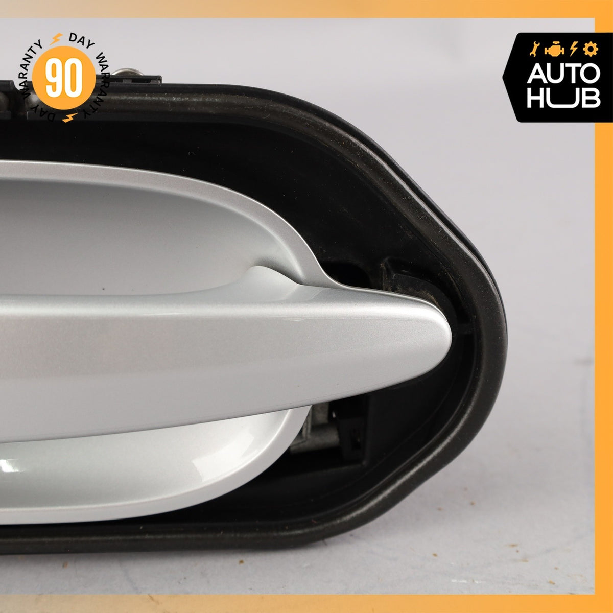 04-10 BMW E60 535i 528i 550i Front Left Exterior Door Handle Silver OEM - photo 4