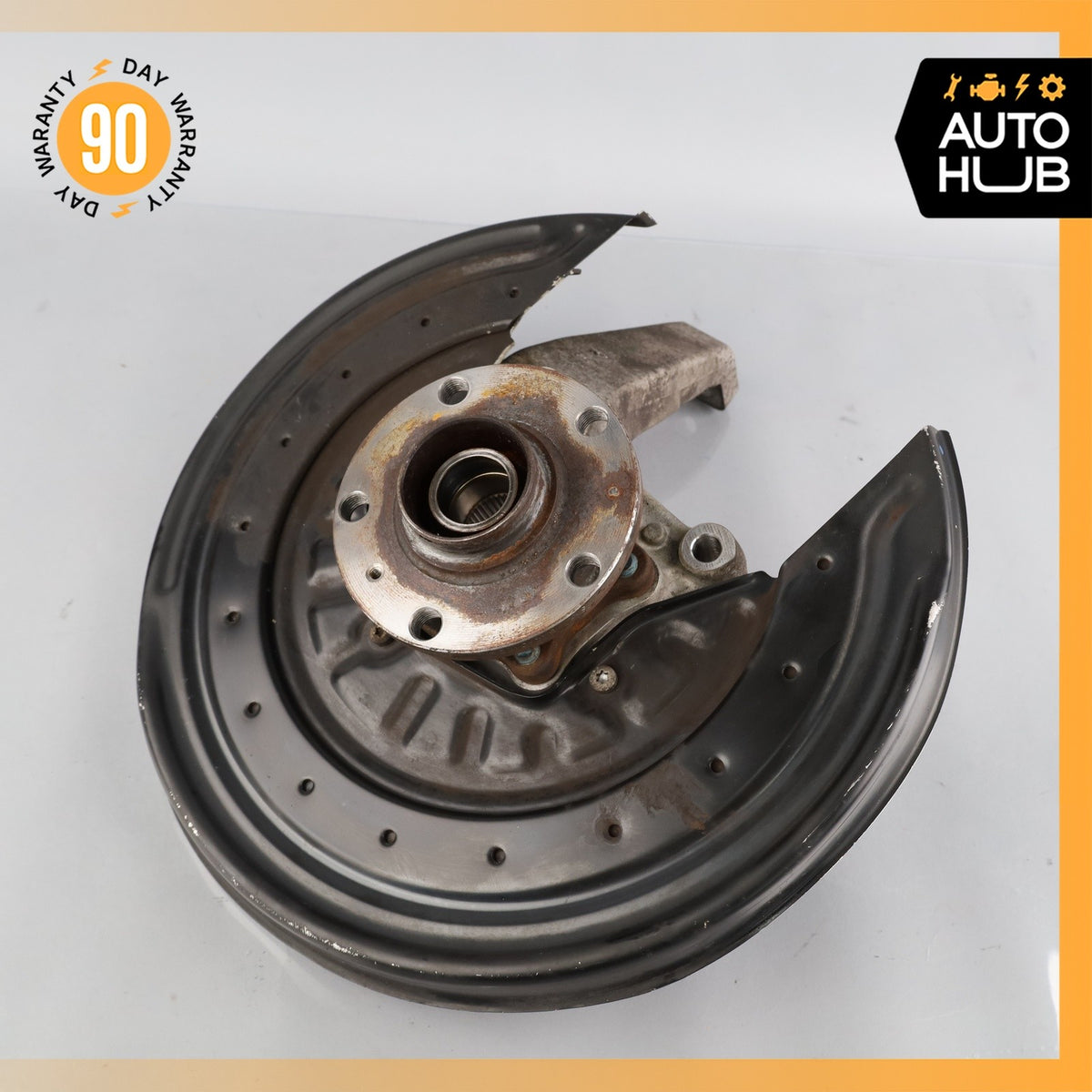 07-11 Bentley Continental GTC Rear Right Side Spindle Knuckle Hub OEM 43k - photo 2