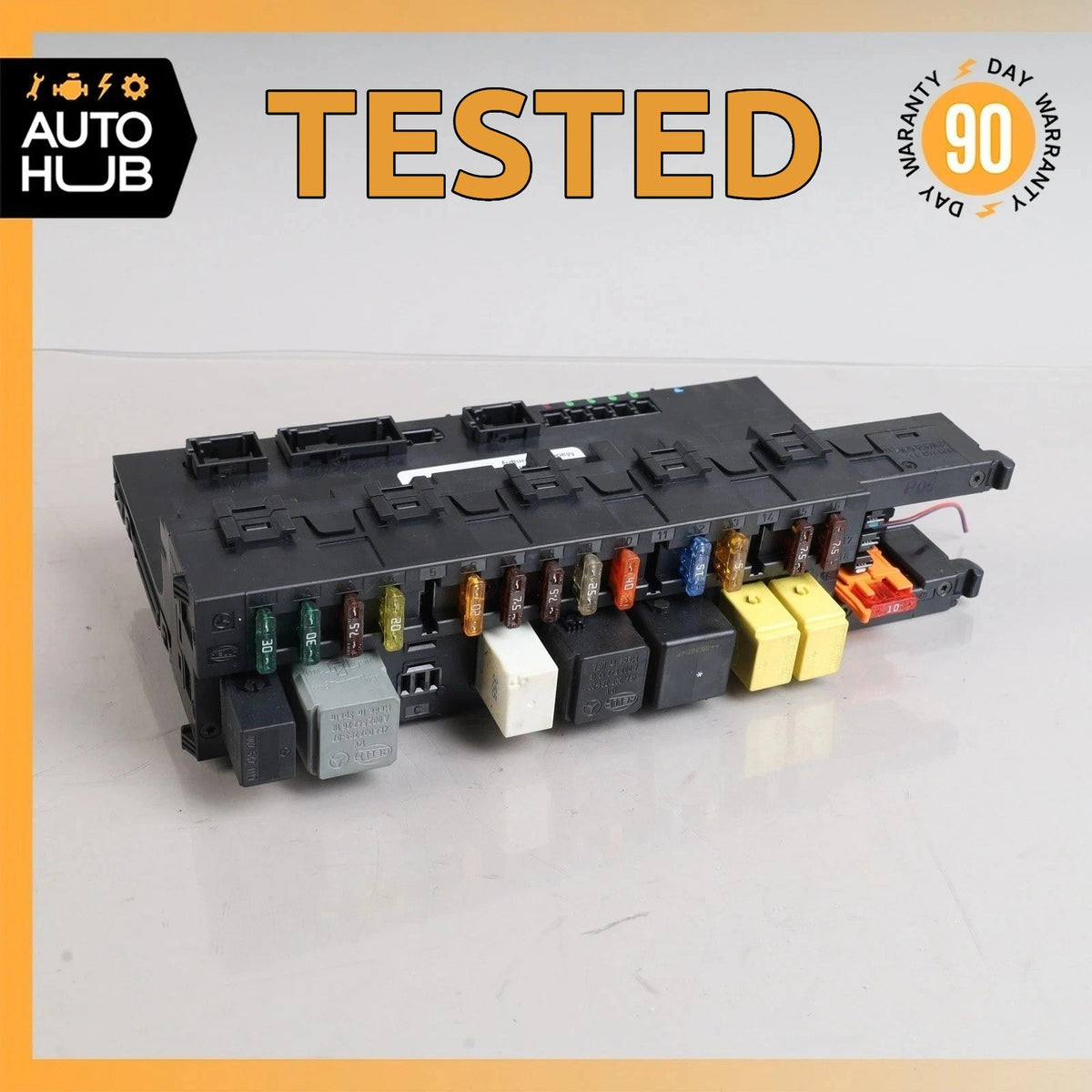 01-09 Mercedes W209 CLK350 CLK550 Rear SAM Module Relay Fuse Box OEM - photo 1