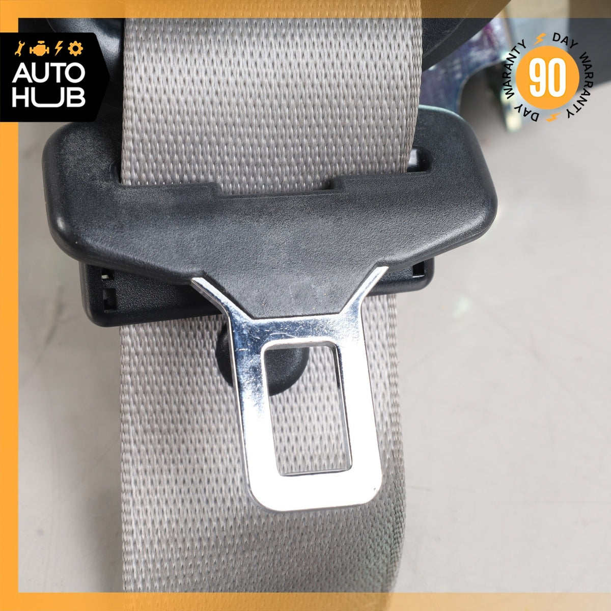 11-16 BMW F10 550i 528i 535i Front Right Seatbelt Seat Belt Gray 7241752 OEM - photo 7