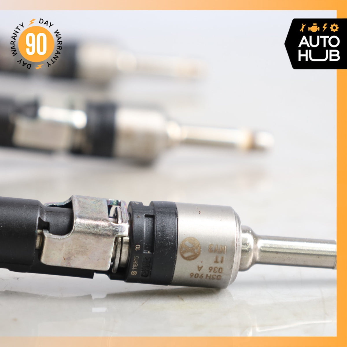 11-18 Porsche Cayenne 958 Touareg VR6 Upper Fuel Injector Rail w/ Injectors OEM - photo 12
