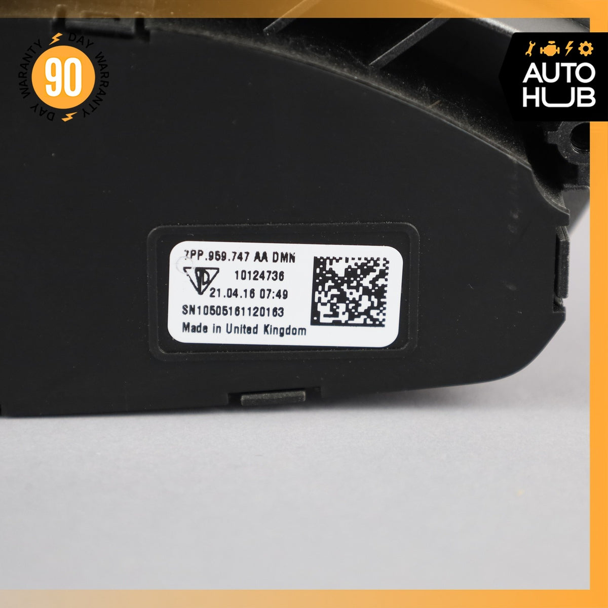 10-18 Porsche Panamera Cayenne Front Left Seat Control Switch 7PP959747AA OEM - photo 12