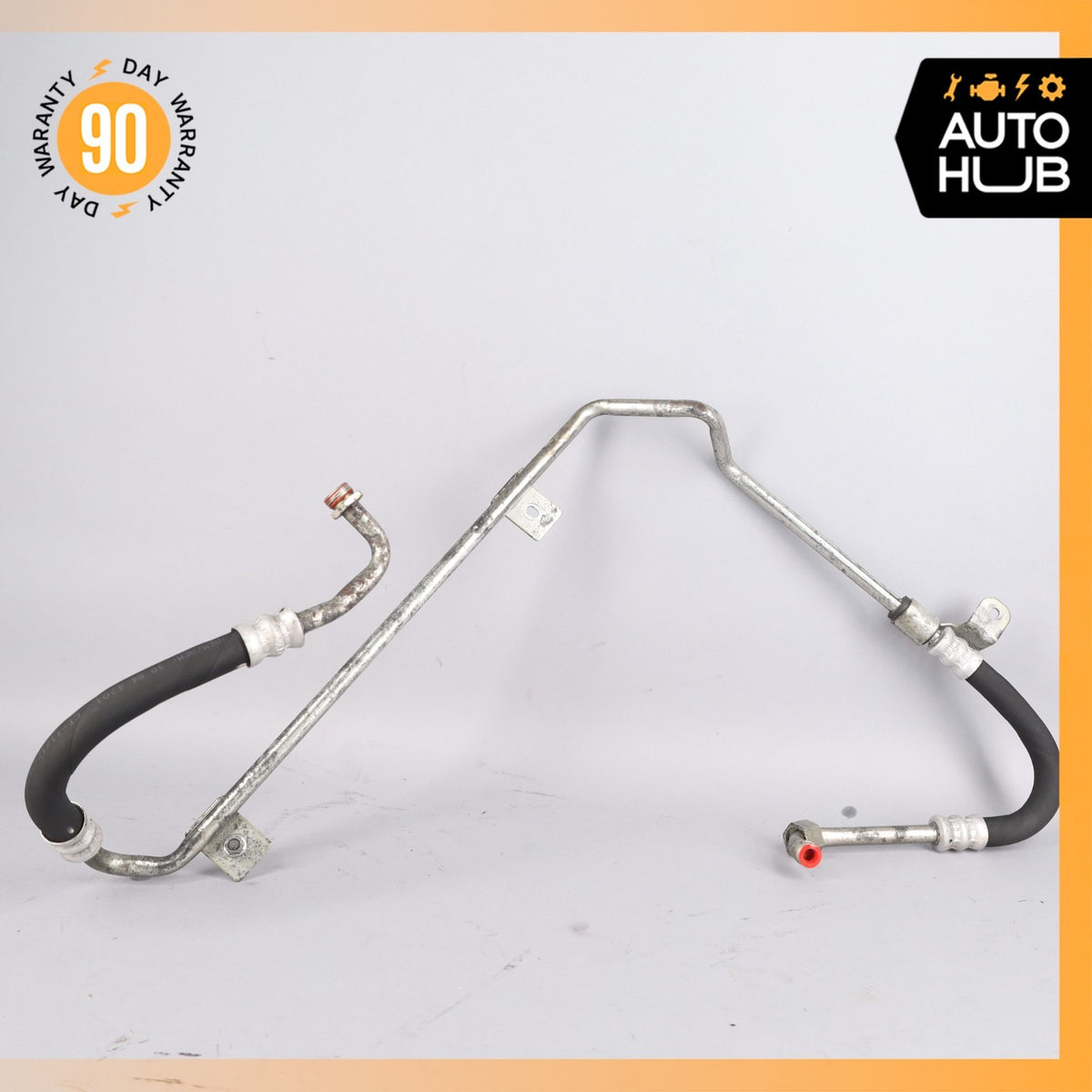 Aston Martin V8 Vantage Transmission Oil Cooler Outer Pipe Hose 6G337F112DB OEM - photo 2