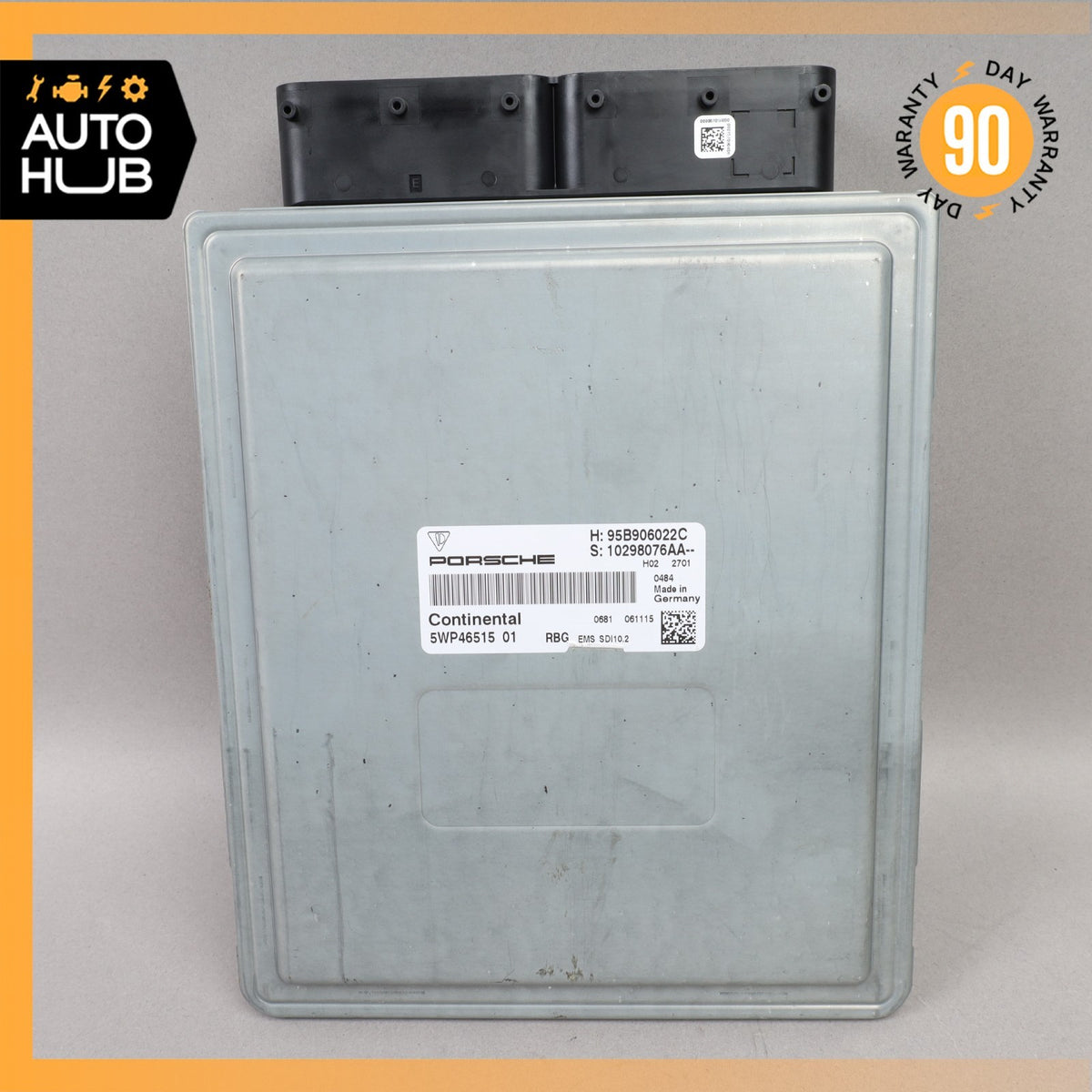 15-18 Porsche Macan 95B Turbo S Engine Motor Control Module ECU ECM DME OEM 70k - photo 2