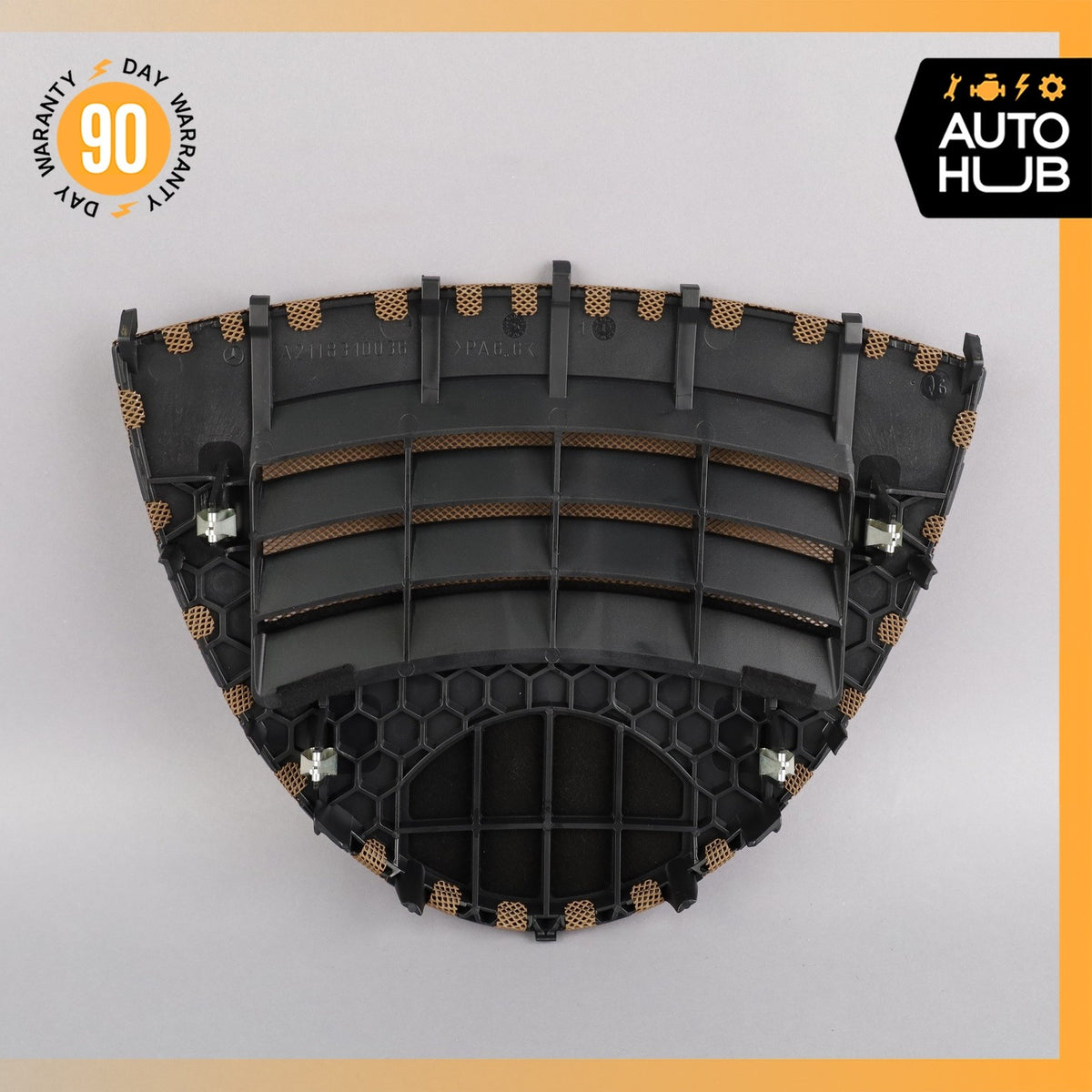 05-09 Mercedes W211 E320 E63 Dash Center AC Air Vent Speaker Cover Grille OEM - photo 7