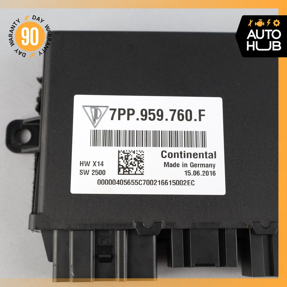 11-26 Porsche Macan 95B Front Seat Memory Control Module 7PP959760F OEM - photo 9