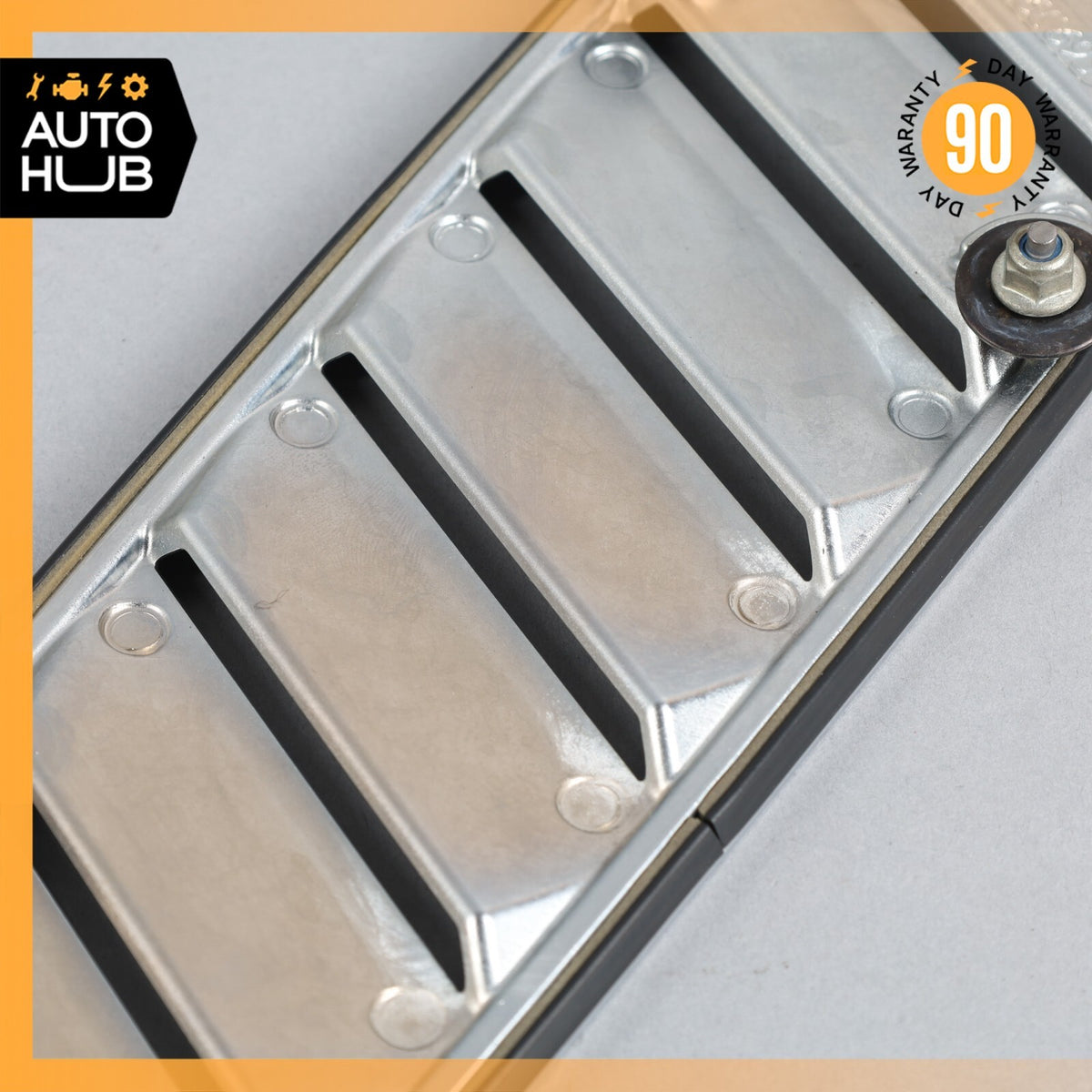 Aston Martin DB9 / Rapide Left Driver Side Hood Vent Grill Chrome OEM 35k - photo 9