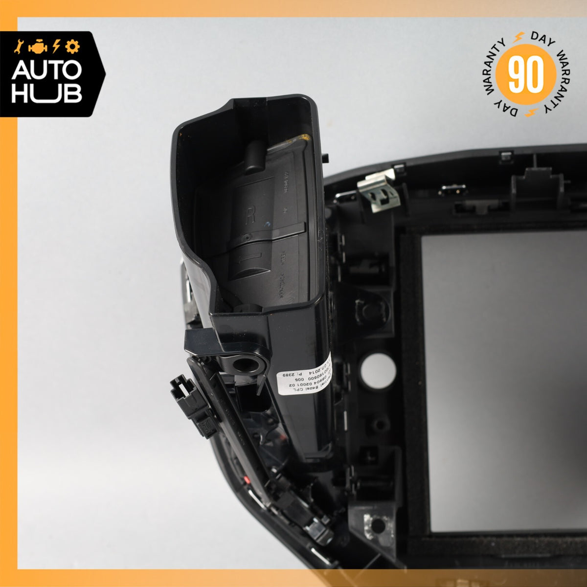 14-16 Maserati Ghibli Center Dash Air Vent Grille Screen Frame Trim Panel OEM - photo 12