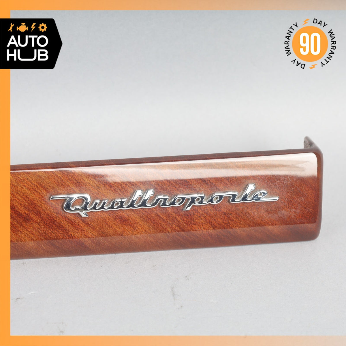 03-08 Maserati Quattroporte Right Passenger Side Dashboard Panel Trim Wood OEM - photo 6